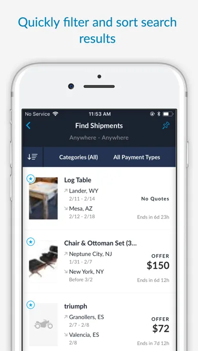 uShip screenshot 4