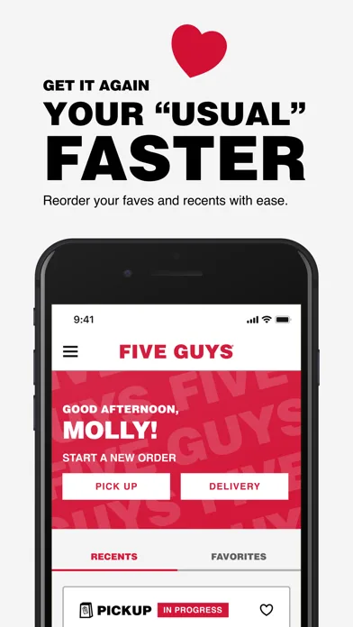 Five Guys Burgers & Fries screenshot 2