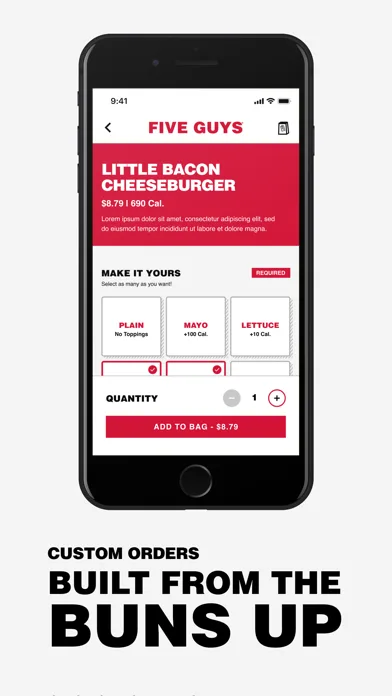 Five Guys Burgers & Fries screenshot 4