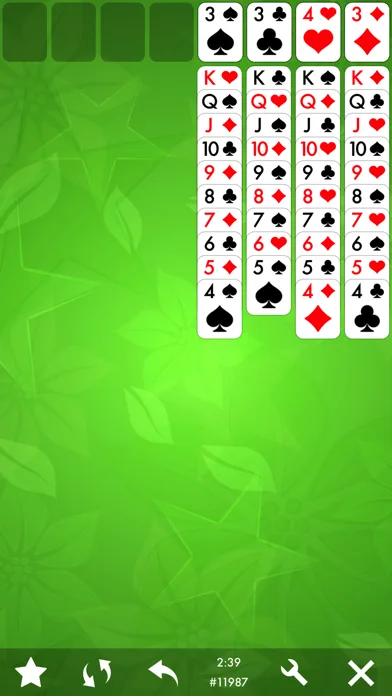 FreeCell Solitaire Card Game. screenshot 5