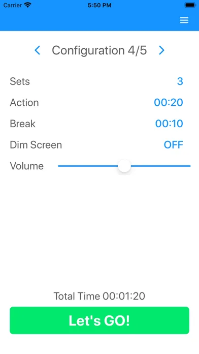 Simple Interval Timer screenshot 1