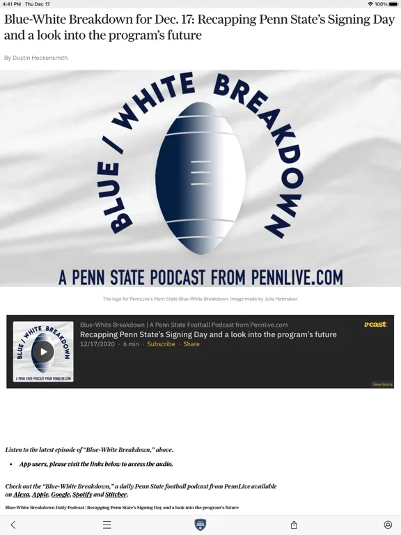 Penn State Football News screenshot 5