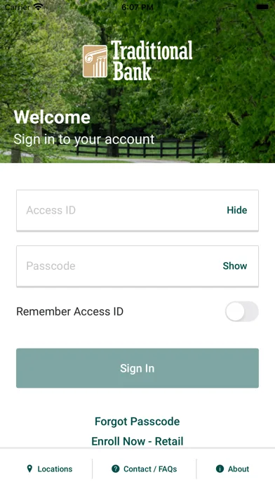 Traditional Bank Mobile screenshot 2