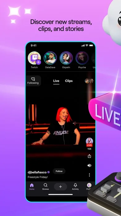 Twitch: Live Streaming screenshot 1