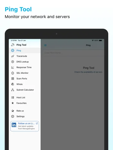 ManageEngine Ping Tool screenshot 1