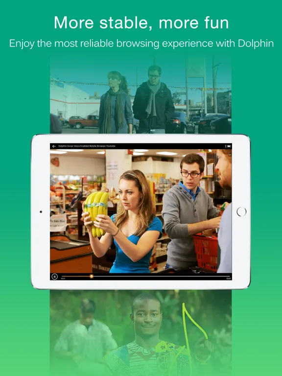 Dolphin Web Browser for iPad screenshot 2