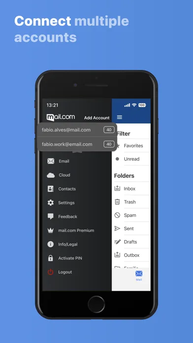 mail.com - email & cloud screenshot 3