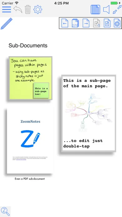 ZoomNotes screenshot 2