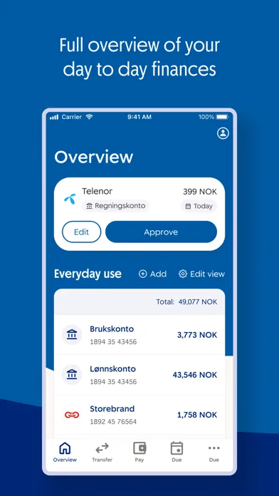 SpareBank 1 Mobilbank screenshot 2