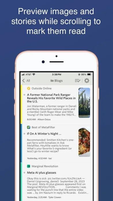 NewsBlur screenshot 3