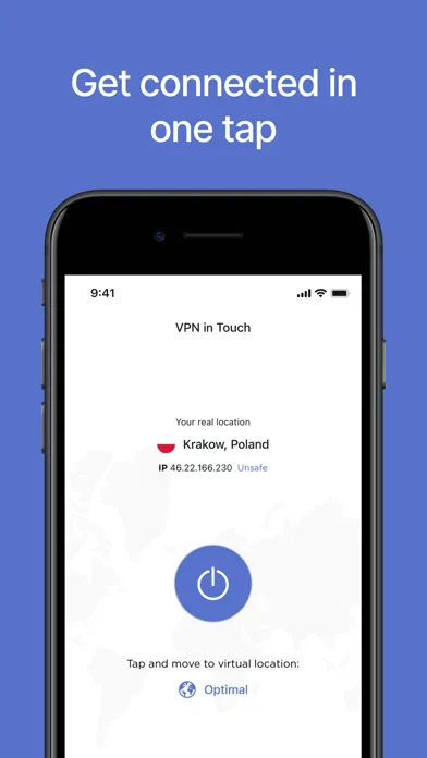 VPN in Touch screenshot 2
