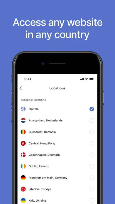 VPN in Touch screenshot 3