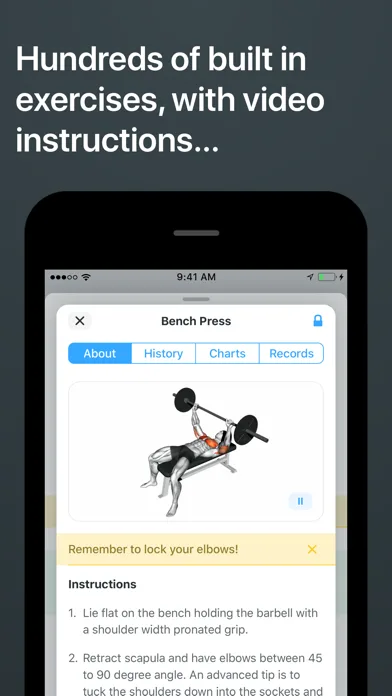 Strong Workout Tracker Gym Log screenshot 2