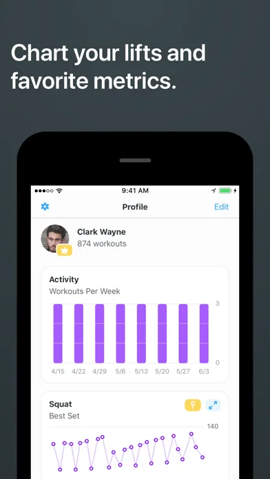Strong Workout Tracker Gym Log screenshot 5