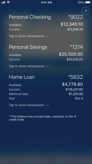 OceanFirst Bank - Mobile screenshot 1