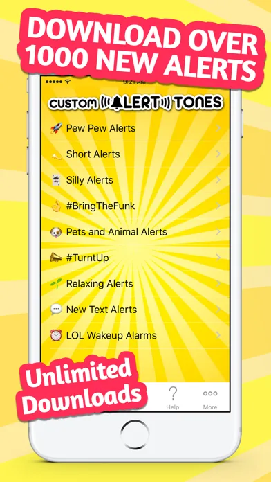 Custom Alert Tones & Sounds screenshot 1