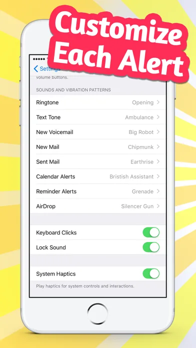 Custom Alert Tones & Sounds screenshot 2