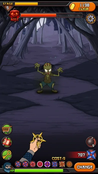 Zombies vs Ninja screenshot 2