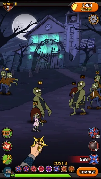 Zombies vs Ninja screenshot 3