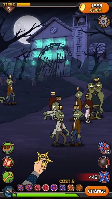 Zombies vs Ninja screenshot 4