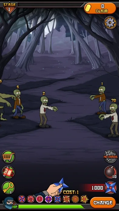 Zombies vs Ninja screenshot 5