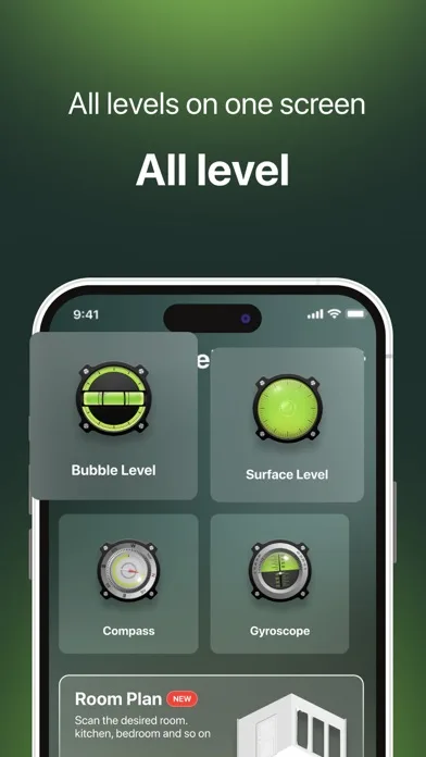Bubble Level for iPhone screenshot 1