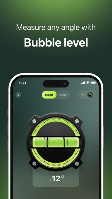 Bubble Level for iPhone screenshot 2