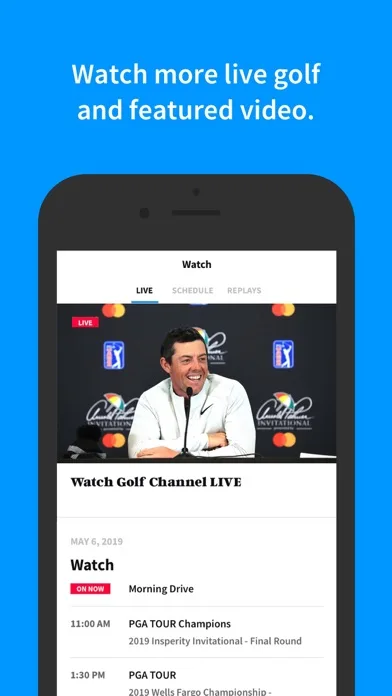 Golf Channel screenshot 1