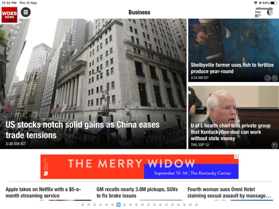 WDRB News screenshot 2