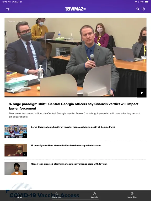 13WMAZ: Central Georgia News screenshot 1