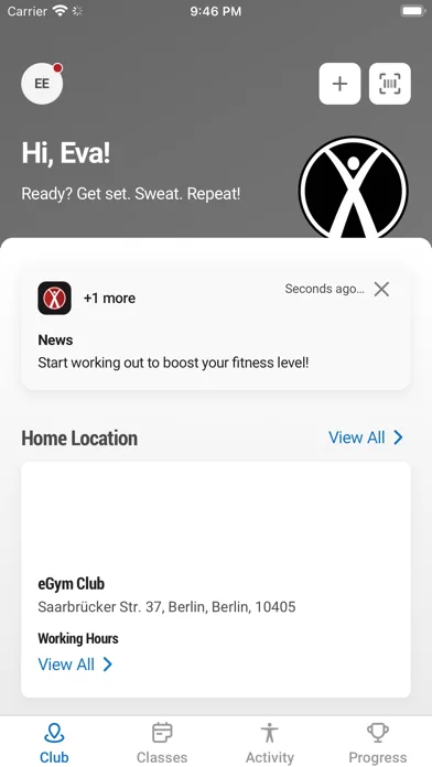 Fitness Connection screenshot 2