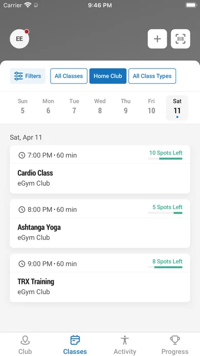 Fitness Connection screenshot 3