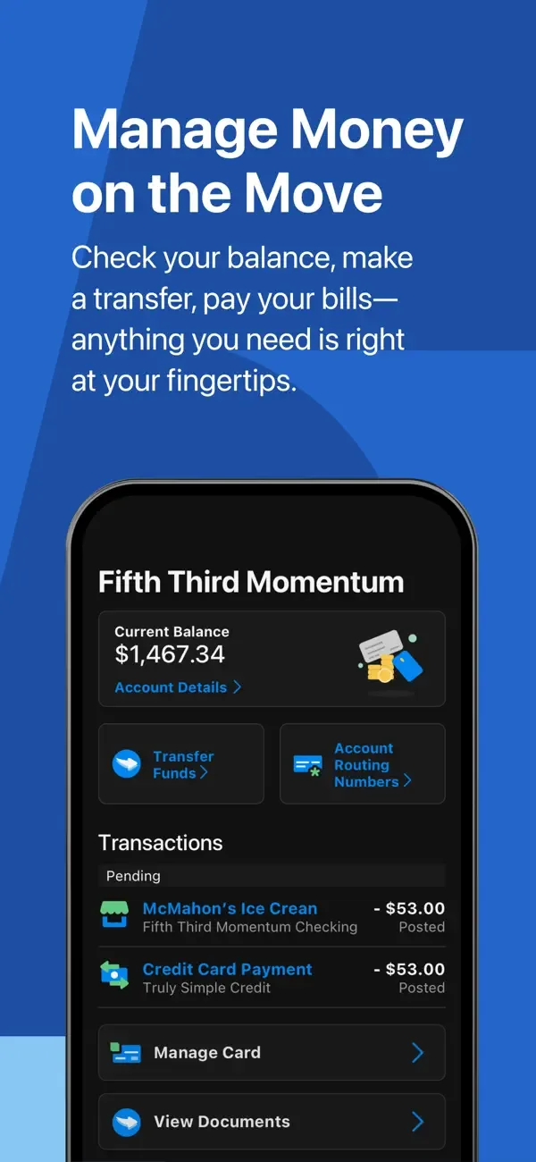 Fifth Third: 53 Mobile Banking screenshot 3