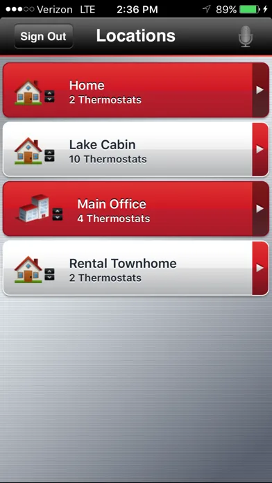 Total Connect Comfort screenshot 1