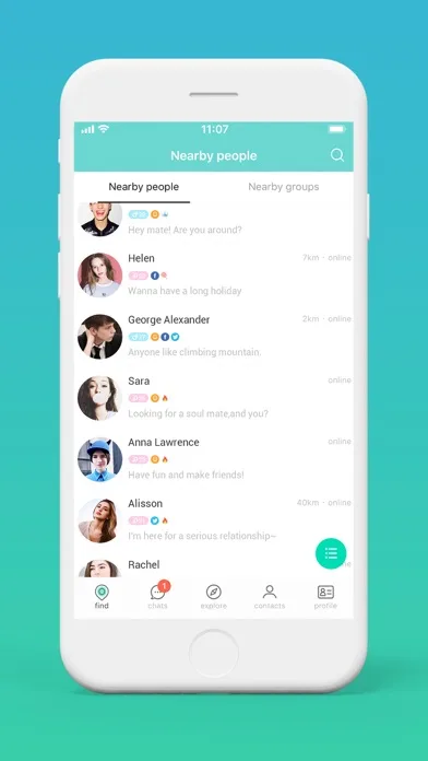 SayHi Chat - Meet New People screenshot 1