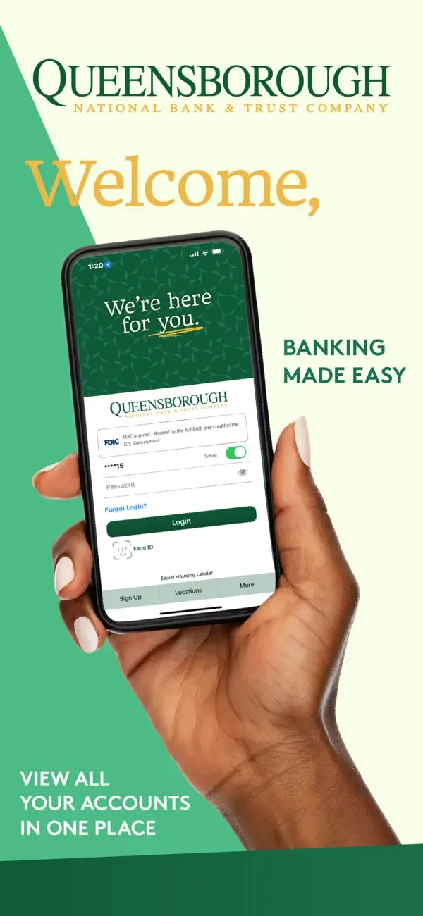 Q Mobile Banking screenshot 1