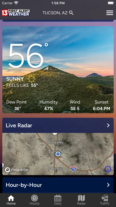 KOLD First Alert Weather screenshot 1