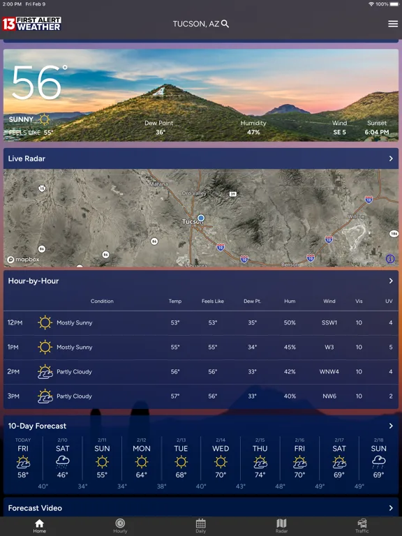 KOLD First Alert Weather screenshot 5