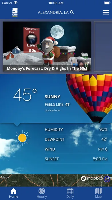 KALB WX screenshot 1