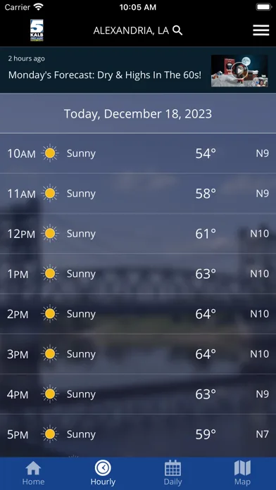 KALB WX screenshot 2