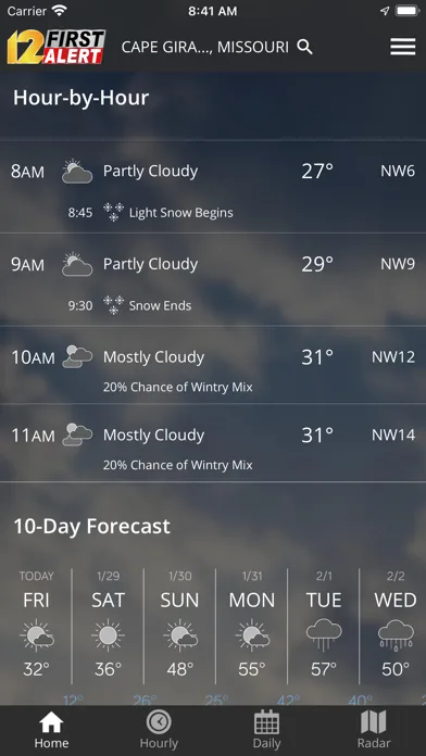 KFVS12 StormTeam Weather screenshot 3