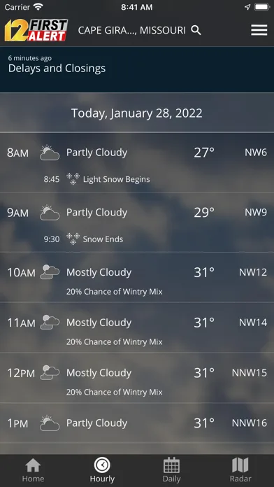 KFVS12 StormTeam Weather screenshot 4