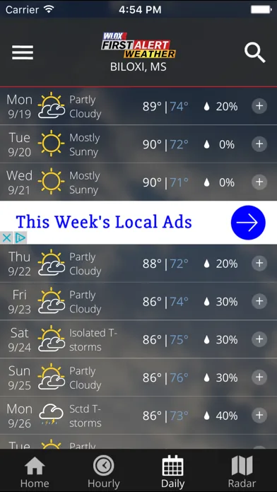 WLOX Weather screenshot 3