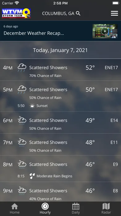WTVM Storm Team Weather screenshot 2