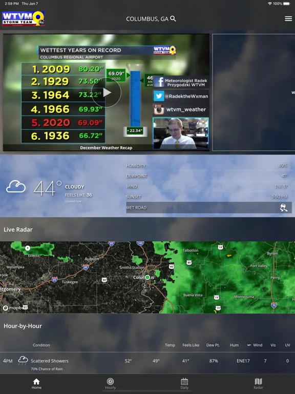 WTVM Storm Team Weather screenshot 4
