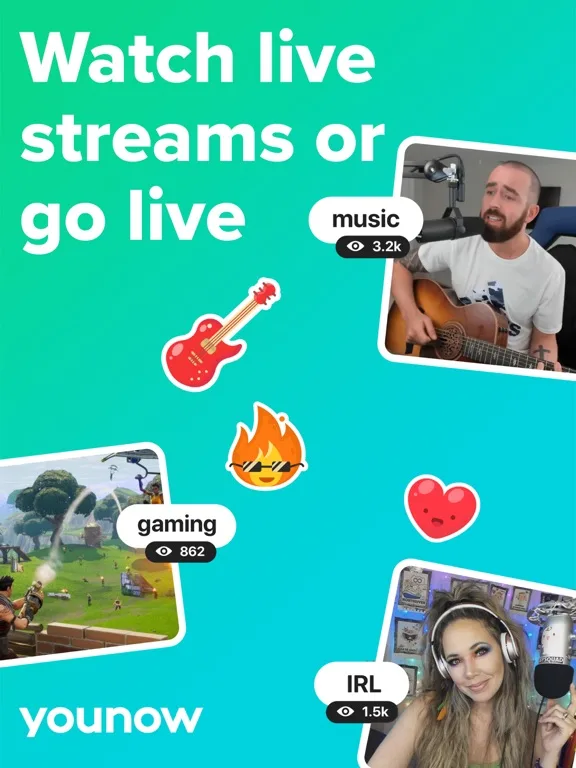 YouNow: Live Stream, Go Live screenshot 1