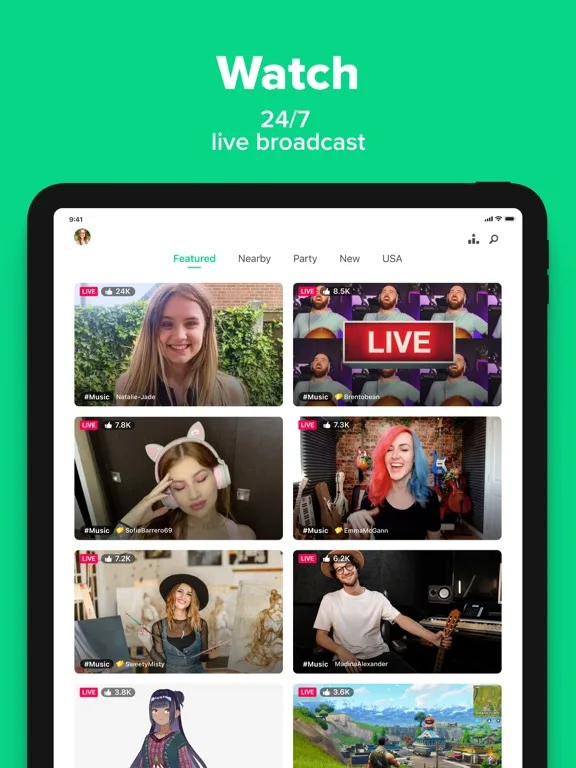 YouNow: Live Stream, Go Live screenshot 2