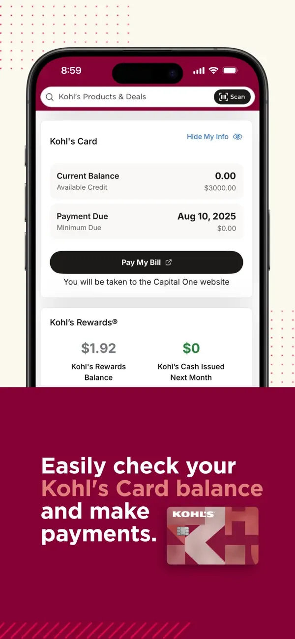 Kohl's - Shopping & Discounts screenshot 3