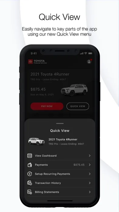 Toyota Financial Services screenshot 5