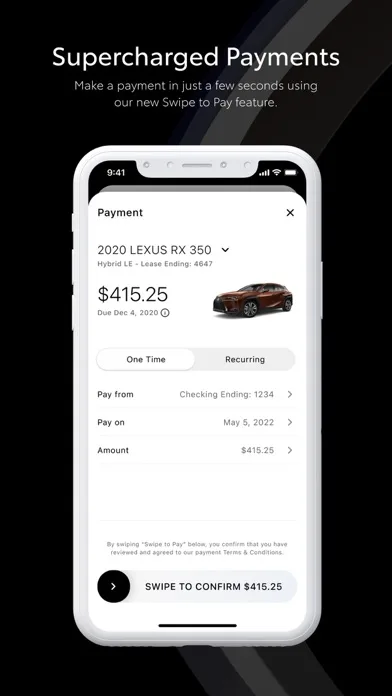 Lexus Financial Services screenshot 1